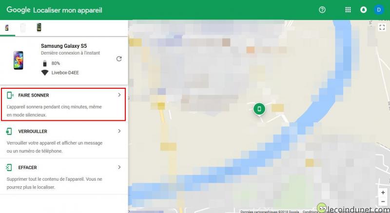 Faire sonner un téléphone Android même en silencieux
